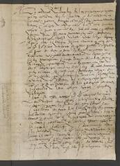 4 vues  - Copie des articles présentés au roi par le cardinal de Bourbon et autres princes de la Ligue.- [1585] en apostille (ouvre la visionneuse)