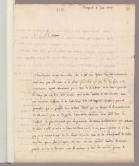 4 vues  - Bernard, Jean. Lettre autographe signée à Charles Bonnet. - Bourg, 5 janvier 1759 (Avec adresse) (ouvre la visionneuse)