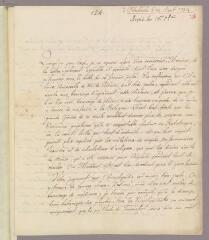 8 vues  - De Geer, Carl. Lettre autographe signée à Charles Bonnet. - Stockholm, 24 août 1759 (ouvre la visionneuse)
