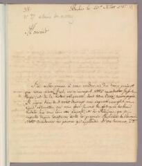 4 vues  - Formey, Jean-Henri-Samuel. Lettre autographe signée à Charles Bonnet. - Berlin, 20 juillet 1745 (ouvre la visionneuse)