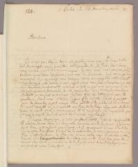 50 vues  - Formey, Jean-Henri-Samuel. 14 lettres autographes signées à Charles Bonnet. - Berlin, 23 décembre 1760 - 21 janvier 1765 (ouvre la visionneuse)