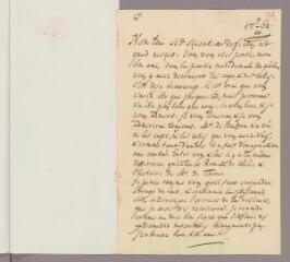 4 vues  - Tronchin, Théodore. Lettre autographe non signée à Charles Bonnet. - Sans lieu, 9 octobre 1762 (Avec adresse) (ouvre la visionneuse)