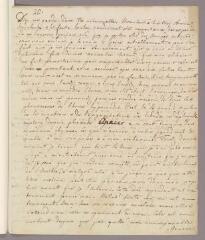 4 vues  - Gualtieri, Albert-Samuel de. Lettre autographe signée à Charles Bonnet. Boucholz, 6 septembre 1761 (ouvre la visionneuse)