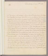 32 vues  - Mairan, Jean-Jacques Dortous de. 8 lettres non autographes signées à Charles Bonnet. - Clichy et Paris, 22 septembre 1761 - 25 juin 1763 (ouvre la visionneuse)