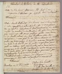 14 vues  - Allamand, Jean-Nicolas-Sébastien. 4 lettres autographes signées à Charles Bonnet. - Leyde, 8 mars 1765 - 17 janvier 1766 (Avec annexe) (ouvre la visionneuse)