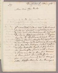 4 vues  - De la Rive, Horace. Lettre autographe signée à Charles Bonnet. - Chivasso, 6 mars 1765 (Avec adresse) (ouvre la visionneuse)