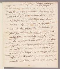 4 vues  - La Bourdonnaye de Boishulin, Jacques-Anne, comte de. Lettre autographe signée à Charles Bonnet. - Lauvergnac près Guerande en Bretagne, 14 novembre 1765 (ouvre la visionneuse)