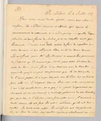 4 vues  - Maty, Matthew. Lettre autographe signée à Charles Bonnet. - Londres, 21 juillet 1767 (Avec adresse) (ouvre la visionneuse)