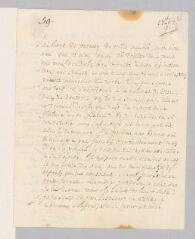 8 vues  - Tronchin, Théodore. 2 lettres autographes signées et non signées à Charles Bonnet. - Sans lieu et Paris, 4 septembre 1767 et 21 janvier [1769] (Une lettre avec adresse) (ouvre la visionneuse)
