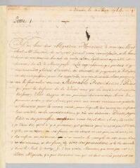 24 vues  - De Haen, Anton. 5 lettres autographes signées à Charles Bonnet. - Vienne, 19 mai 1766 - 5 juin 1769 (ouvre la visionneuse)
