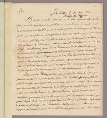 4 vues  - Maty, Matthew. Lettre autographe signée à Charles Bonnet. - Londres, 31 mai 1772 (Avec adresse) (ouvre la visionneuse)