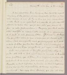 8 vues  - Burdon, Rowland. 2 lettres autographes signées à Charles Bonnet. - Newcastle upon Tyne et Castle Eden near Durham, 23 novembre 1779 - 20 septembre 1782 (Avec adresse) (ouvre la visionneuse)
