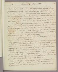 4 vues  - Trembley, Abraham. Lettre autographe non signée à Charles Bonnet. - Saconnex, 2 juin 1783 (Avec adresse) (ouvre la visionneuse)
