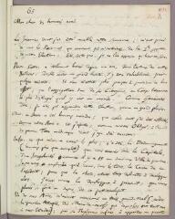 4 vues  - Le Sage, Georges-Louis II. Lettre autographe signée à Charles Bonnet. - Genève, 8 juin 1783 (Avec adresse) (ouvre la visionneuse)