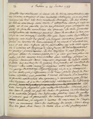 24 vues Caldani, Leopoldo Marcantonio. 4 lettres autographes signées à Charles Bonnet. - Padoue, 30 juillet 1783 - 5 août 1785 (Avec adresse sauf une lettre)