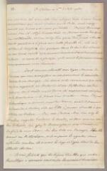 8 vues Keate, George. 2 lettres autographes signées à Charles Bonnet. - Londres, 3 octobre - 8 décembre 1783 (Avec adresse)