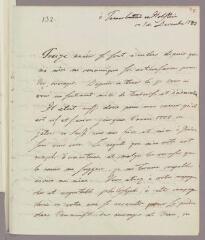 4 vues Stolberg, Friedrich Leopold, comte de. Lettre autographe signée à Charles Bonnet. - Tremsbuttel en Holstein, 1er décembre 1783