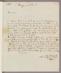 4 vues  - Heyne, Christian Gottlob. Lettre autographe signée à Charles Bonnet. - Goettingue, 17 décembre 1783 (Avec adresse) (ouvre la visionneuse)