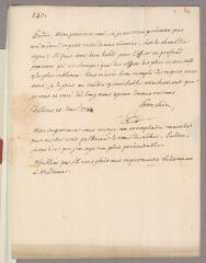 4 vues Tronchin, François. Lettre autographe signée à Charles Bonnet. - Délices, 10 janvier 1784 (Avec adresse)