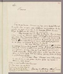 4 vues  - Gorani, comte Giuseppe. Lettre autographe signée à Charles Bonnet. - Milan, 24 décembre 1784 (ouvre la visionneuse)