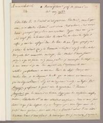 16 vues  - Robitallie, Guillaume. 3 lettres autographes signées à Charles Bonnet. - Ammerschwihr près de Colmar et sans lieu, 20 mai 1783 - 3 septembre 1784 (ouvre la visionneuse)