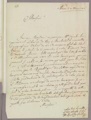 4 vues  - Kennedy, Ildefons. Lettre autographe signée à Charles Bonnet. - Munich, 31 mars 1785 (Avec adresse) (ouvre la visionneuse)
