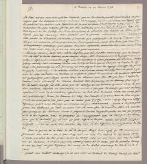 10 vues  - Caldani, Leopoldo Marcantonio. 2 lettres autographes signées à Charles Bonnet. - Padoue, 25 janvier 1788 - 22 juillet 1789 (Avec adresse et annexe) (ouvre la visionneuse)