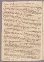 2 vues Bonnet, Charles. Copie de lettre à Jacob Bennelle. - Genthod, 30 janvier 1770