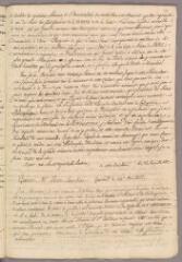 1 vue Bonnet, Charles. Copie de lettre à Pierre Senebier. - Genthod, 24 mai 1770