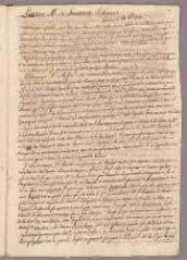 4 vues  - Bonnet, Charles. Copie de lettre à Horace-Bénédict de Saussure. - Genthod, 28 octobre 1768 (ouvre la visionneuse)
