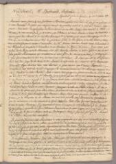 1 vue  - Bonnet, Charles. Copie de lettre à Jean-Elie Bertrand. - Genthod, 10 octobre 1770 (ouvre la visionneuse)