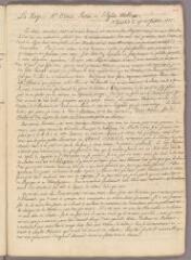 2 vues  - Bonnet, Charles. Copie de lettre à Charles Chais. - Genthod, 19 juillet 1771 (ouvre la visionneuse)