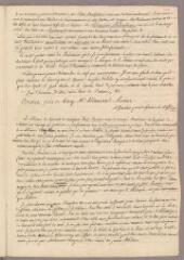 2 vues Bonnet, Charles. Copie de lettre à François-Louis Allamand. - Genthod, 15 novembre 1771