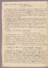 3 vues Bonnet, Charles. Copie de lettre à François-Xavier Duchet. - Genthod, 27 décembre 1771