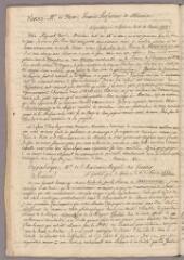 2 vues  - Bonnet, Charles. Copie de lettre à \'Mrs de l\'Académie Royale des Sciences\', à Copenhague. - Genthod, 8 février 1772 (ouvre la visionneuse)