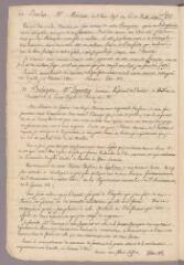 1 vue  - Bonnet, Charles. Copie de lettre à Johann Bernhard Merian. - [Genthod, 20 juin 1769] (ouvre la visionneuse)