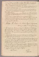 1 vue Bonnet, Charles. Copie de lettre à Paolo Frisi. - Genthod, 15 juillet 1769