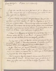 9 vues  - Bonnet, Charles. Copie de 3 lettres à Charles Manoël de Végobre. - Genthod, 4 août 1769 - 30 avril 1770 (ouvre la visionneuse)