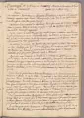 2 vues  - Bonnet, Charles. Copie de lettre à Johan Hartvig Ernst Bernstorff. - Genthod, 23 août 1769 (ouvre la visionneuse)