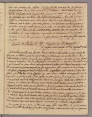 2 vues Bonnet, Charles. Copie de 2 lettres à Jacques-Louis Peschier. - Genthod, 11 septembre 1786 - 28 mars 1787