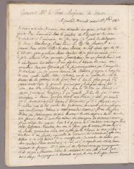 4 vues Bonnet, Charles. Copie de 2 lettres à Jacques Le Fort. - Genthod, 26 septembre 1787 - 19 septembre 1788