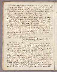 2 vues Bonnet, Charles. Copie de lettre à Jean-Jacques Boissier. - Genthod, 9 janvier 1789