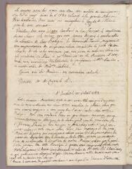 1 vue Bonnet, Charles. Copie de lettre à Antoine de Cerve. - Genthod, 20 avril 1789