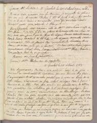 2 vues  - Bonnet, Charles. Copie de lettre à Marie-Madeleine Weber. - Genthod, 24 avril 1789 (ouvre la visionneuse)