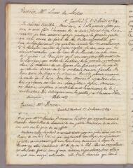 1 vue  - Bonnet, Charles. Copie de lettre à Louis de Portes. - Genthod, 6 août 1789 (ouvre la visionneuse)