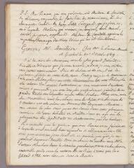 2 vues  - Bonnet, Charles. Copie de lettre à Jean-Pierre-Frédéric Ancillon. - Genthod, 20 octobre 1789 (ouvre la visionneuse)