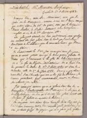 45 vues Bonnet, Charles. Copie de 20 lettres à Henri Meuron. - Genthod et 