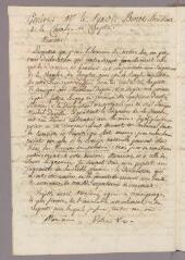 1 vue  - Bonnet, Charles. Copie de lettre à Frédéric-Guillaume Bonet. - Sans lieu, [entre le 23 décembre 1783 et le 12 janvier 1784] (ouvre la visionneuse)