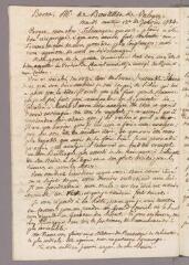 3 vues  - Bonnet, Charles. Copie de 3 lettres à Karl Viktor von Bonstetten. - Sans lieu, etc., 13 janvier 1784 - 22 octobre 1789 (ouvre la visionneuse)