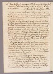2 vues  - Bonnet, Charles. Copie de lettre à [Justin ?] Beaux de Maguielles. - Genthod, 20 janvier 1784 (ouvre la visionneuse)